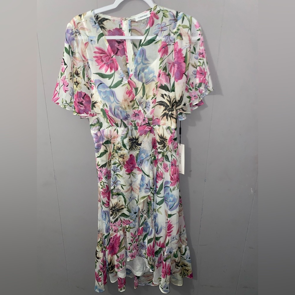 Calvin Klein floral dress